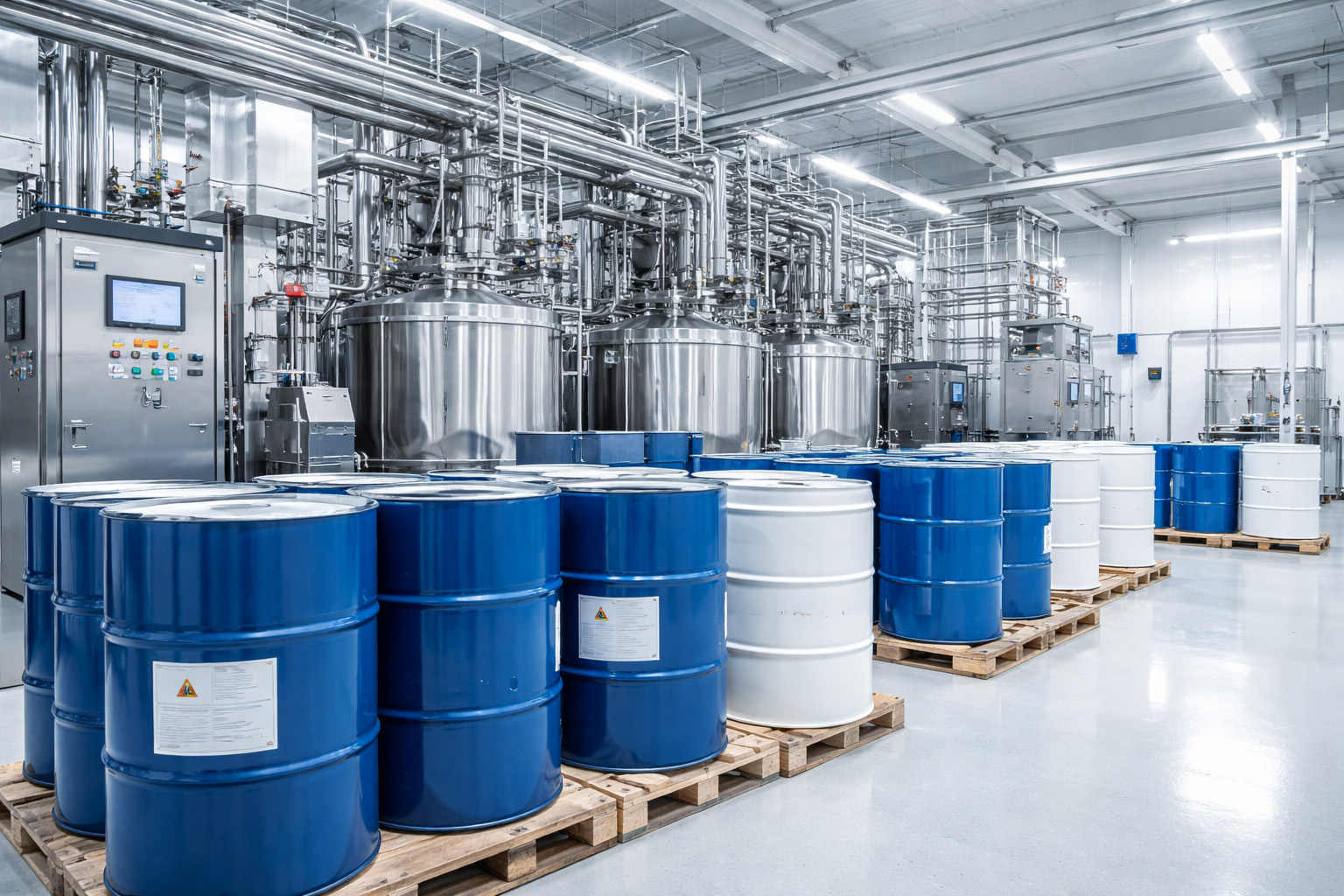 Demsa Kimya tesis ve üretim alanı